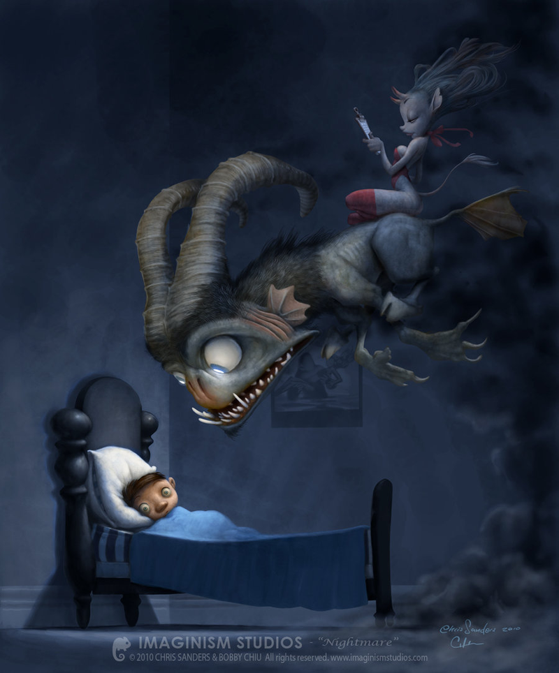 Illustration for article titled Concept Art Writing Prompt: The Nightmare with a Clipboard